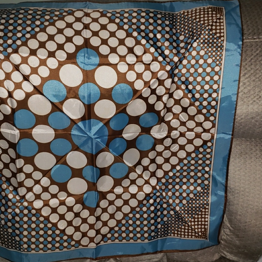 Vintage Jason Maxwell Scarf Circa 1970's - Picture 7 of 12